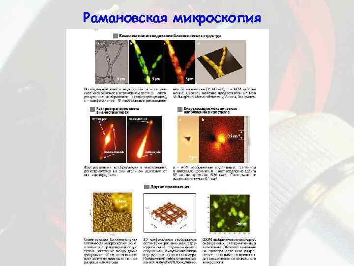 Рамановская микроскопия 