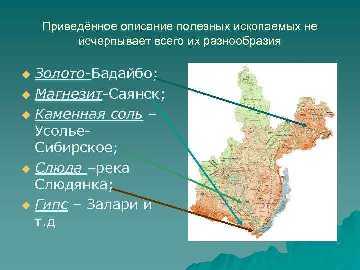 География иркутской области презентация