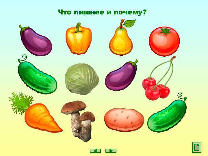 Что лишнее и почему? 
