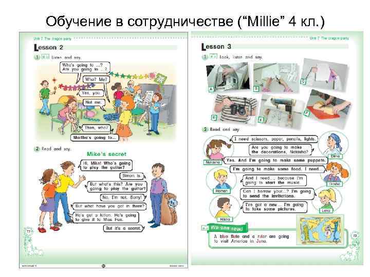 Обучение в сотрудничестве (“Millie” 4 кл. ) 