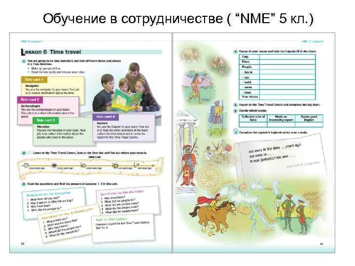Обучение в сотрудничестве ( “NME” 5 кл. ) 