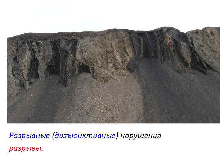 Разрывные (дизъюнктивные) нарушения разрывы. 