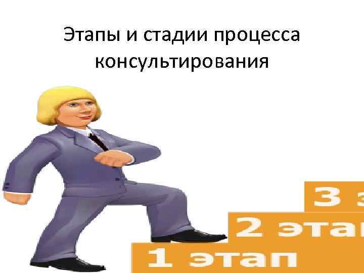 Этапы и стадии процесса консультирования 