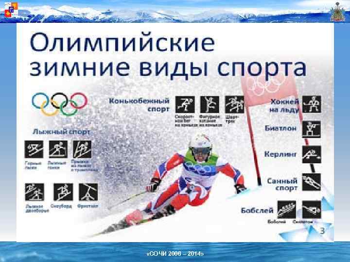 «СОЧИ 2006 – 2014» 