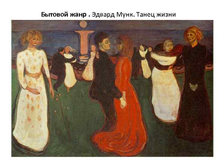 Бытовой жанр. Эдвард Мунк. Танец жизни 