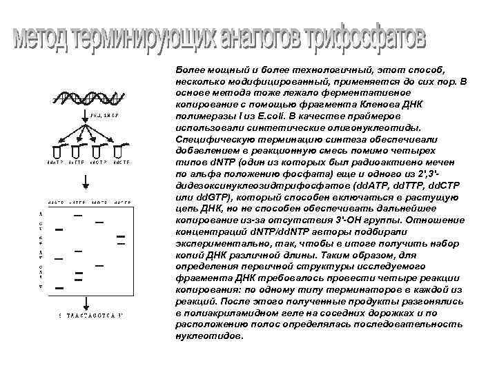 Более мощный и более технологичный, этот способ, несколько модифицированный, применяется до сих пор. В