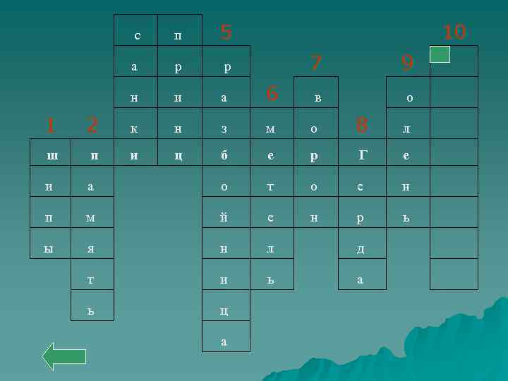  с п 5 а р р н и а 10 7 9 6