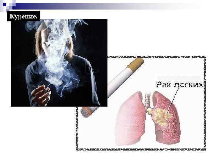Курение. 