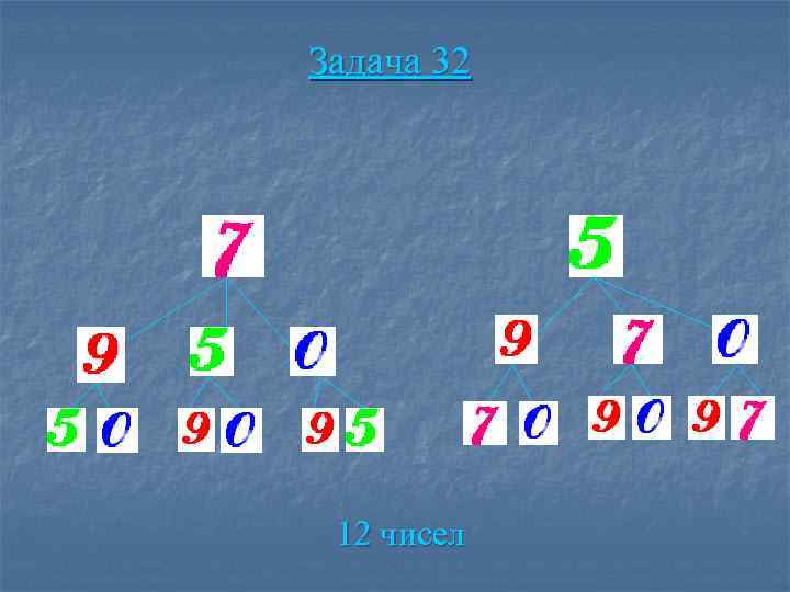 Задача 32 12 чисел 
