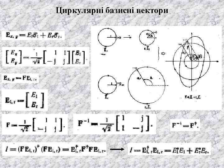 Циркулярні базисні вектори 