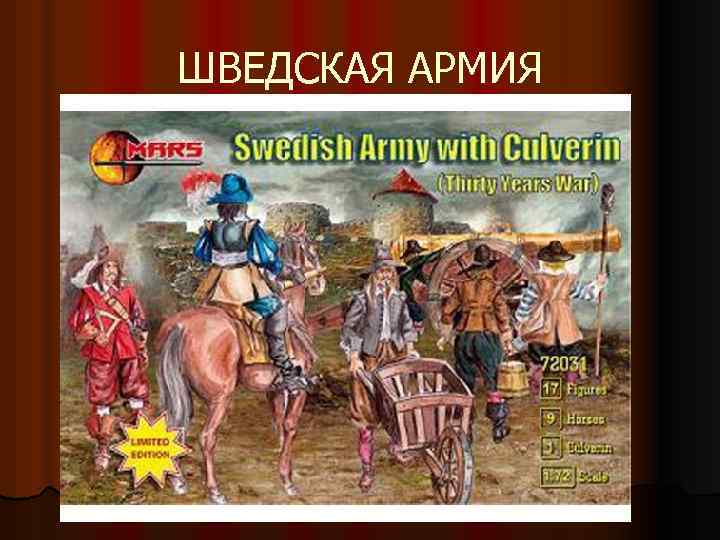 ШВЕДСКАЯ АРМИЯ 
