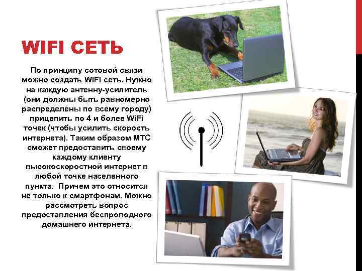 WIFI СЕТЬ По принципу сотовой связи можно создать Wi. Fi сеть. Нужно на каждую