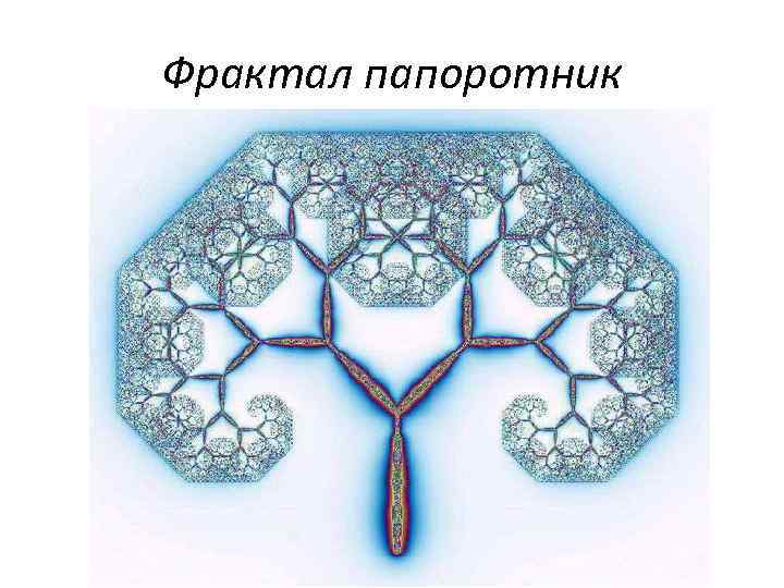Фрактал папоротник 