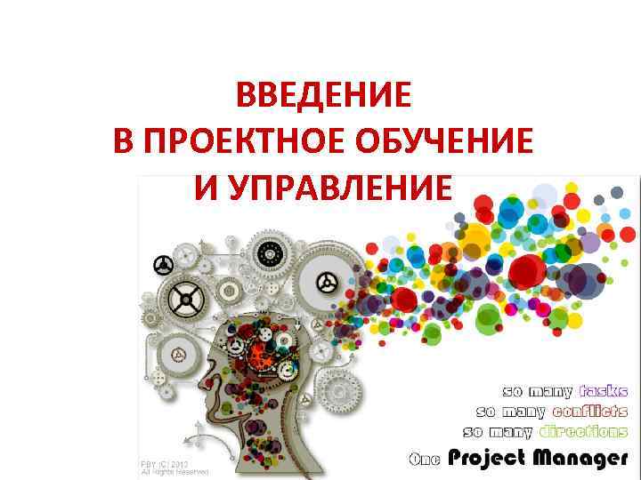 ВВЕДЕНИЕ В ПРОЕКТНОЕ ОБУЧЕНИЕ И УПРАВЛЕНИЕ 