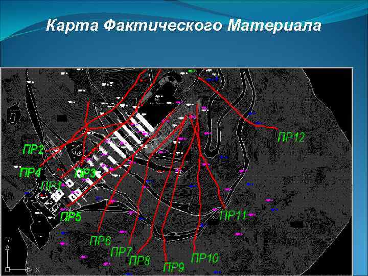 Карта реальных действий