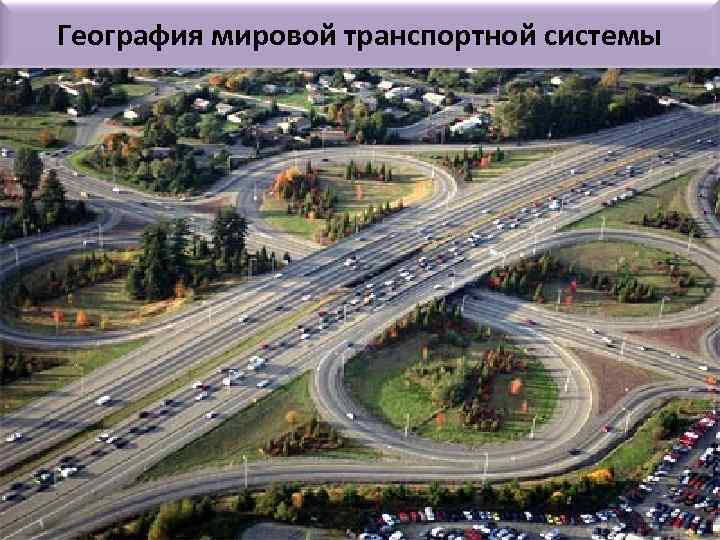 География мировой транспортной системы 
