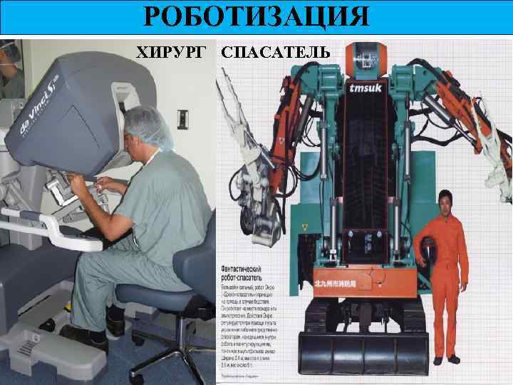 РОБОТИЗАЦИЯ ХИРУРГ СПАСАТЕЛЬ 