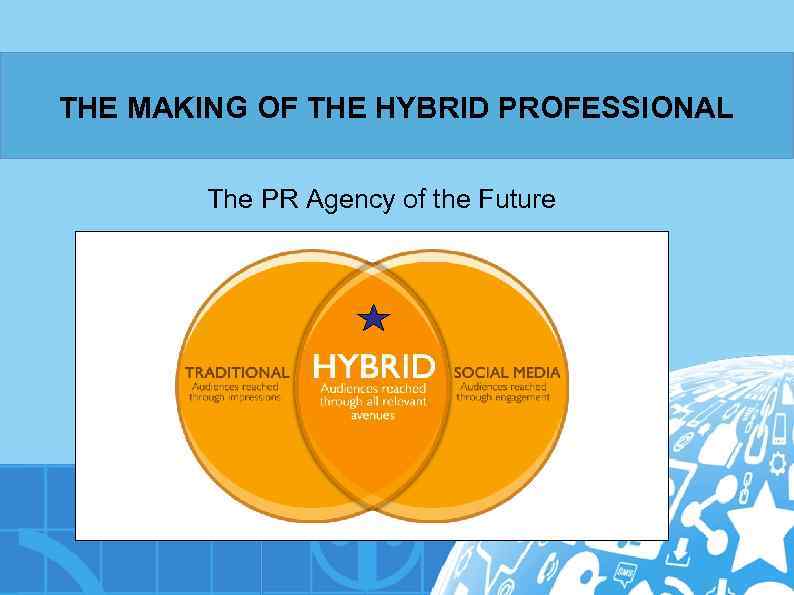 THE MAKING OF THE HYBRID PROFESSIONAL The PR Agency of the Future 