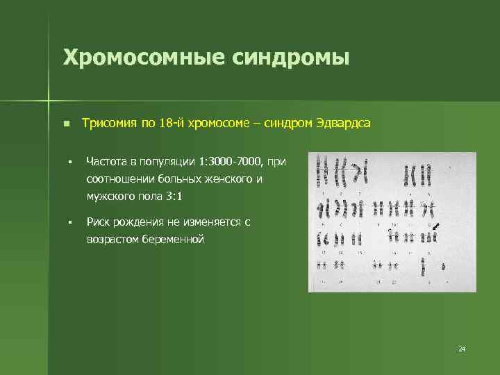 Хромосомные синдромы. Трисомия по 1 хромосоме. Синдром Эдвардса популяционная частота. Синдром трисомии по х-хромосоме частота встречаемости.