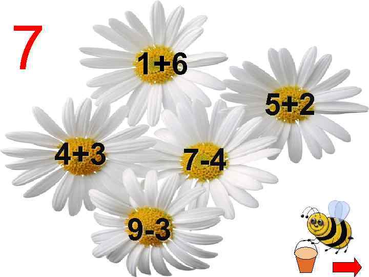 7 1+6 5+2 4+3 7 -4 9 -3 