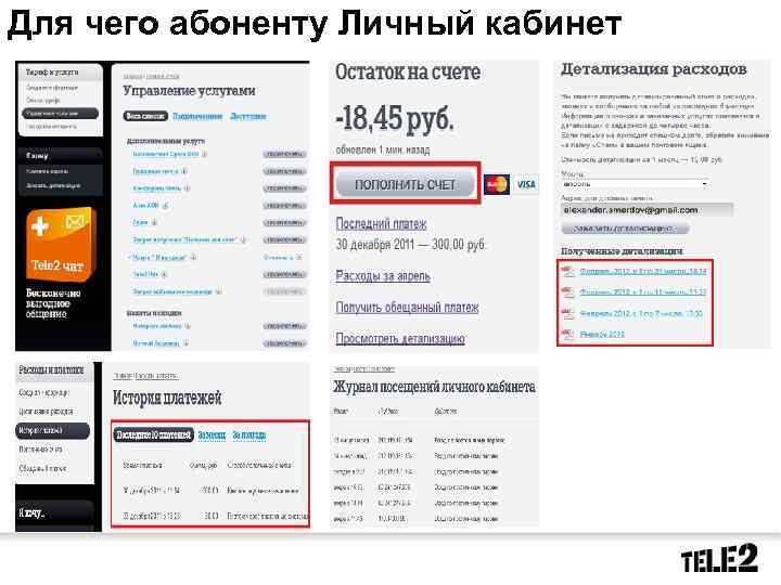 Для чего абоненту Личный кабинет 