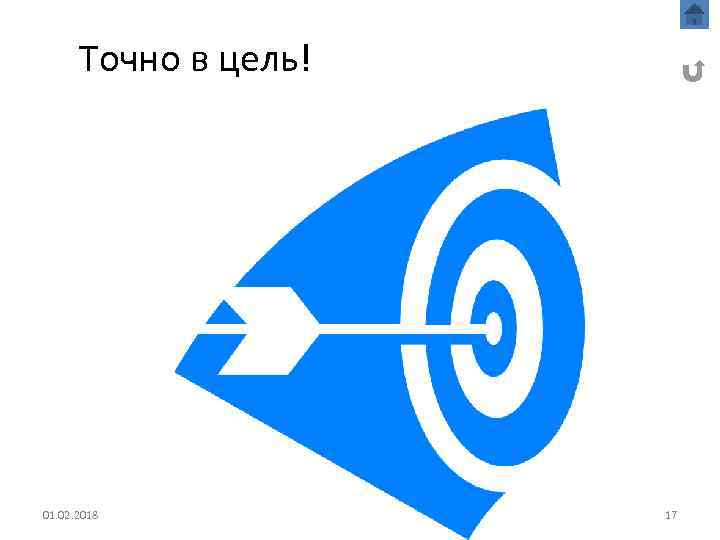 Точно в цель! 01. 02. 2018 17 