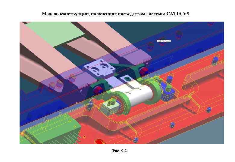 Модель конструкции, полученная посредством системы CATIA V 5 Рис. 9. 2 