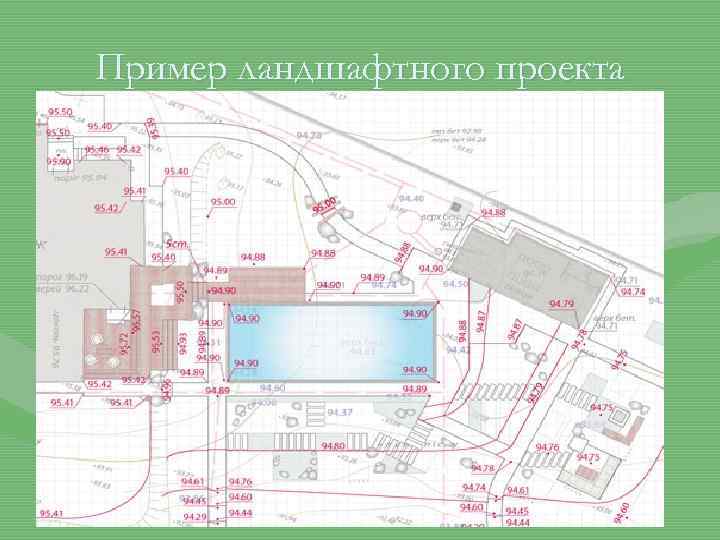 Пример ландшафтного проекта 