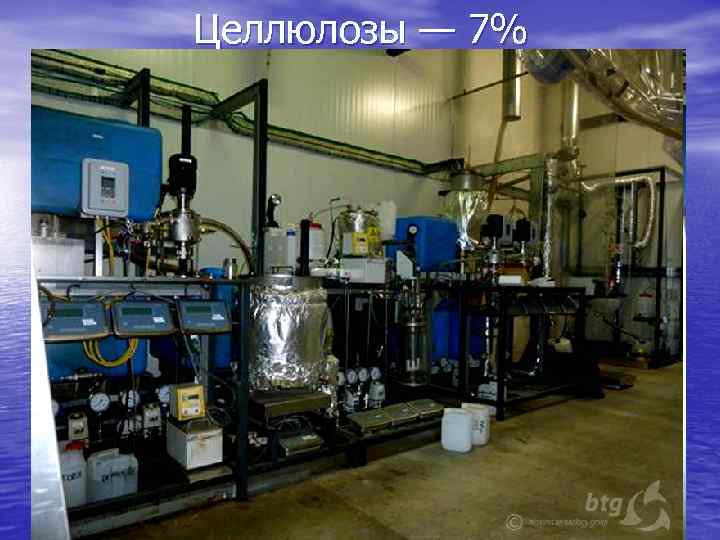 Целлюлозы — 7% 