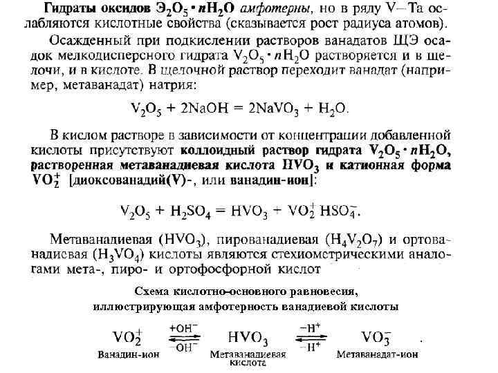 Ванадиевая кислота