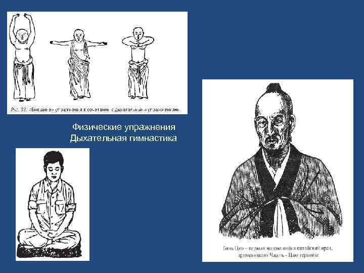 Физические упражнения Дыхательная гимнастика 