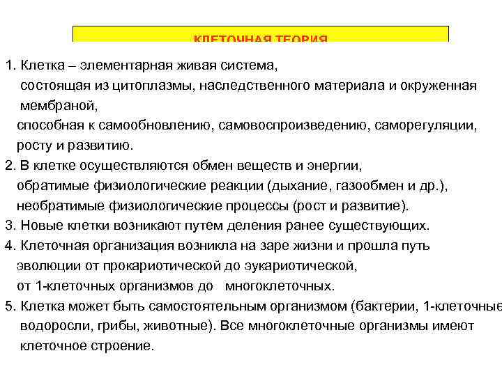 КЛЕТОЧНАЯ • 1590 – братья Янсон – микроскоп (2 линзы)ТЕОРИЯ • 1665 – Р.