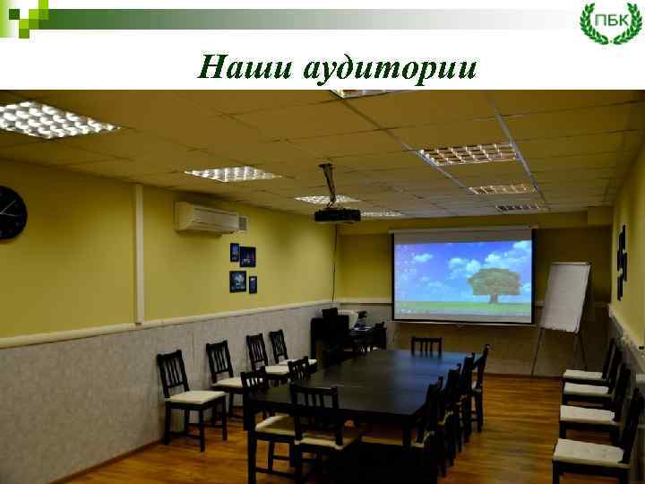 Наши аудитории 