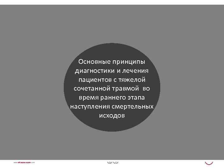Основные принципы диагностики и лечения пациентов с тяжелой сочетанной травмой во время раннего этапа