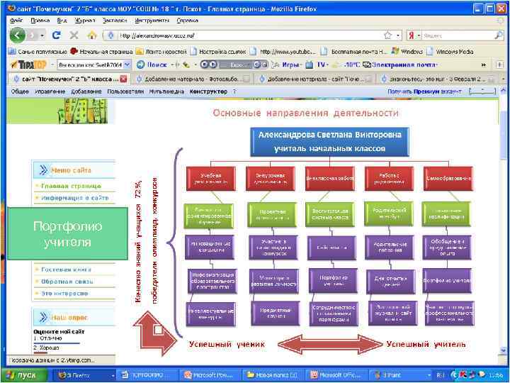 Портфолио учителя 