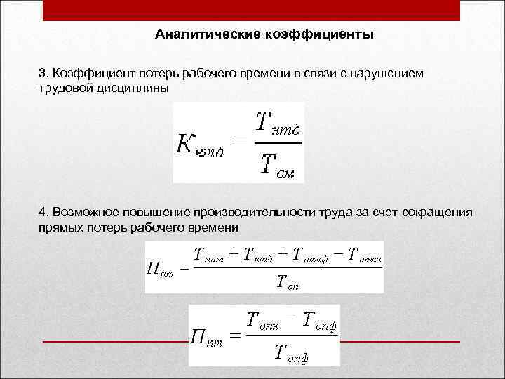 Коэффициент максимально возможного фонда рабочего времени