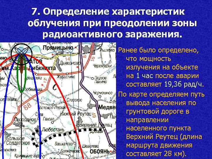 Радиационная обстановка. Преодоление зоны радиоактивного заражения. Зоны радиационного облучения. Оценка радиационной обстановки практическое занятие. Оценка радиационной обстановки на карте.