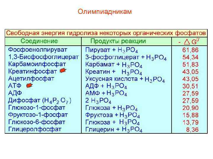 Олимпиадникам 