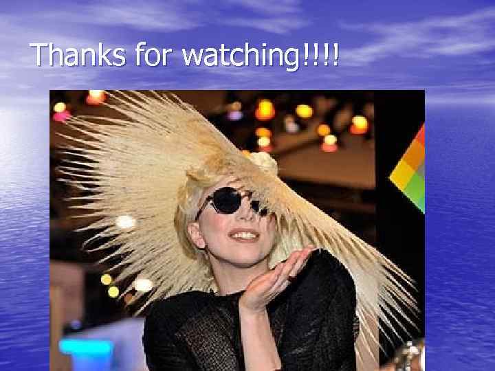 Thanks for watching!!!! 