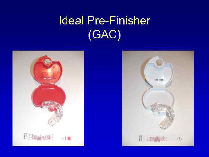 Ideal Pre-Finisher (GAC) 