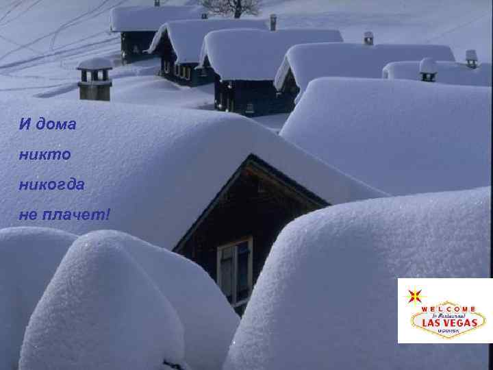 И дома никто никогда не плачет! 