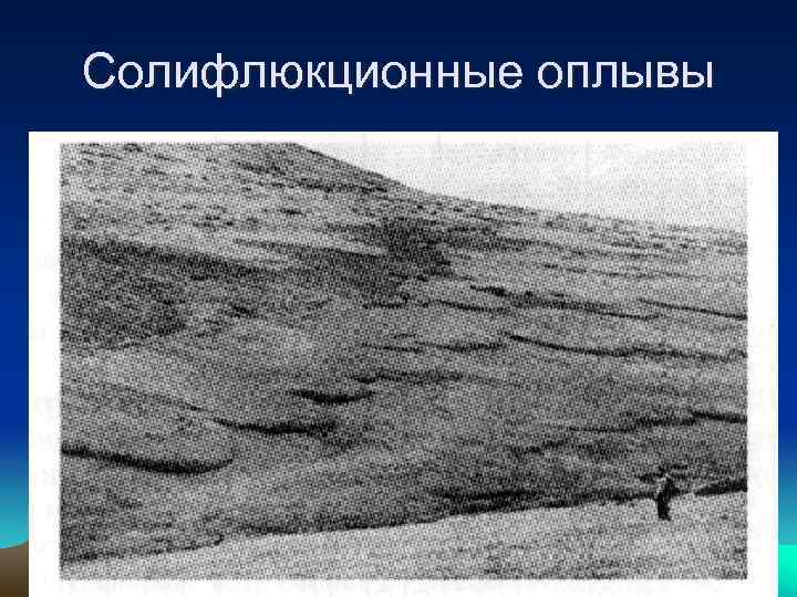 Солифлюкционные оплывы 