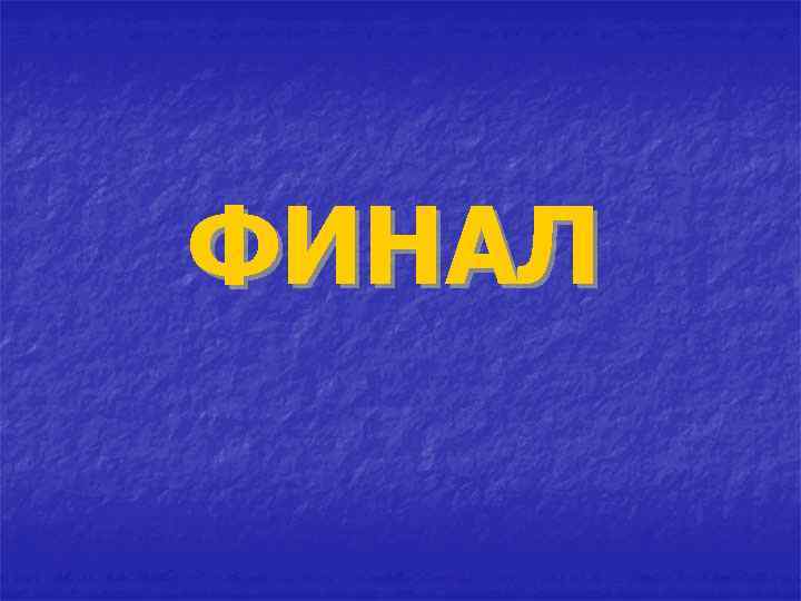 ФИНАЛ 