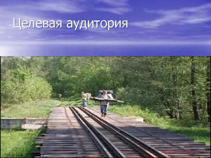 Целевая аудитория 