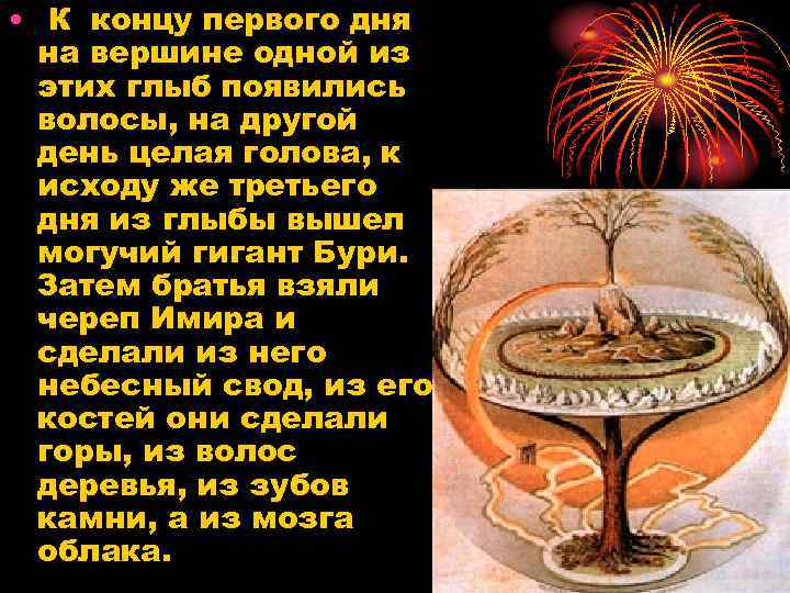  • К концу первого дня на вершине одной из этих глыб появились волосы,