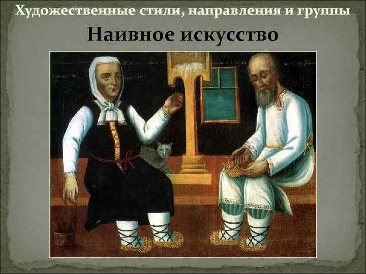 Художественные стили, направления и группы Наивное искусство 