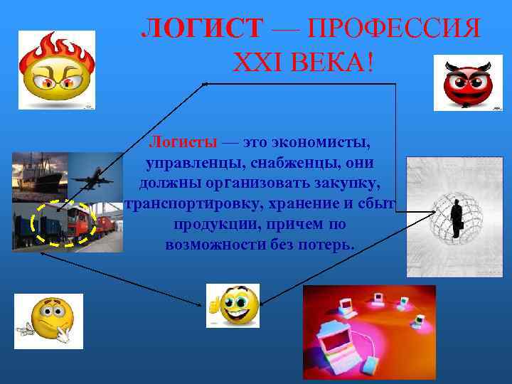 Презентация на тему логист