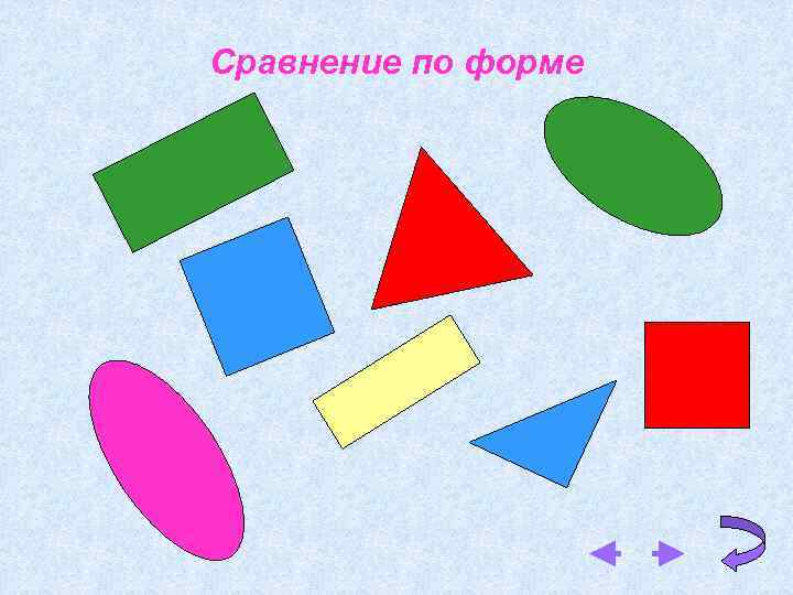 Сравнение по форме 