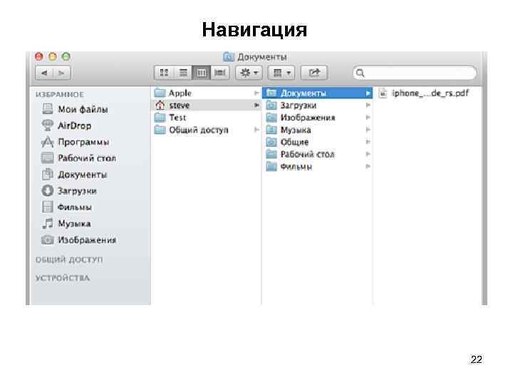 Навигация 22 