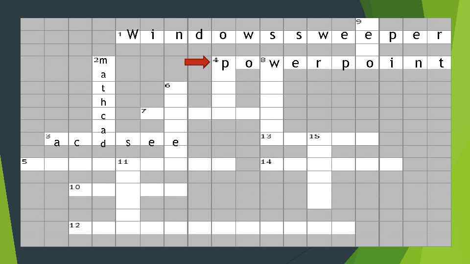 W i a c m a t h c a d e e o